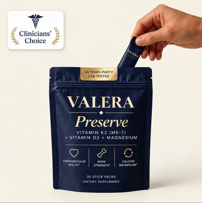 Valera Preserve (Vitamin K2 as MK-7 + Vitamin D3 + Magnesium)