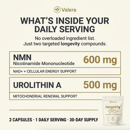 Valera Longevity (90-Day Supply)