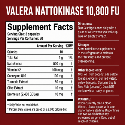 Valera Nattokinase (90-Day Supply)